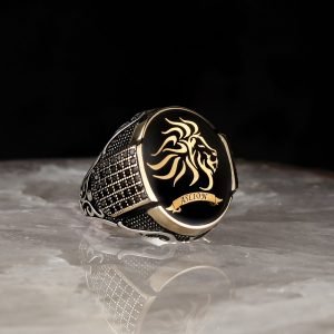 Silver ring (name and logo to taste)